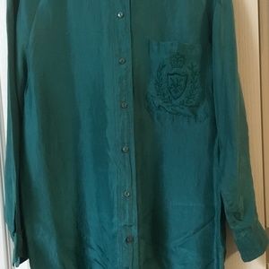 Woman’s silk shirt